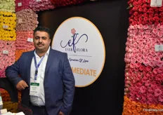 Ghanshyan Dusang, General manager at Ever Flora was also present at the exhibition